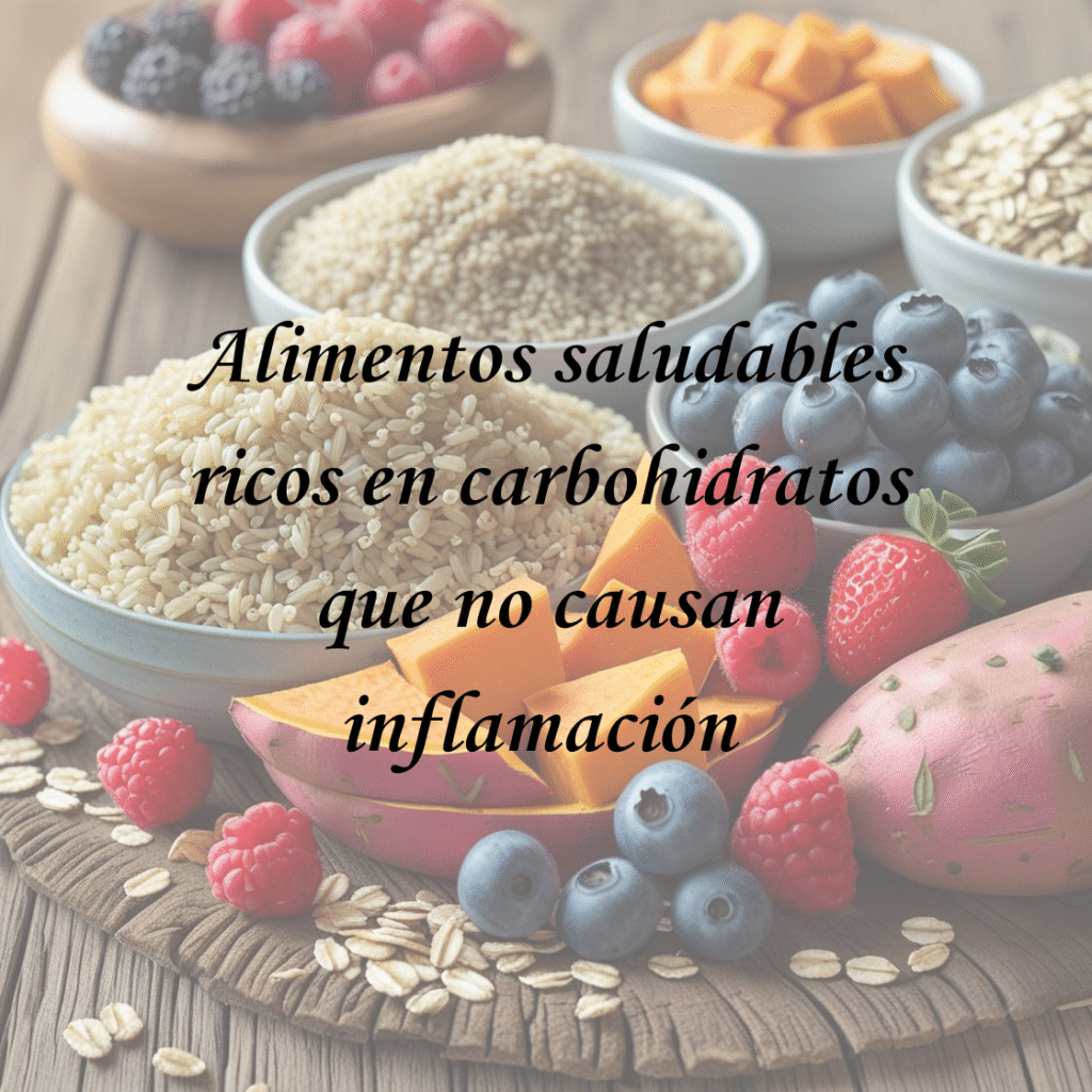 🥦 Carbohidratos que no inflaman: ¿cuáles sí y cuáles no?